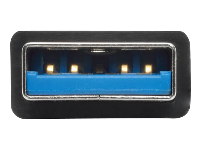 Elara Eaton Tripp Lite Series 4-Port Portable Slim USB 3.0 Superspeed Hub W/ Built In Cable