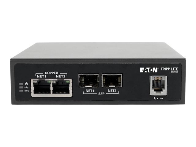 Elara Eaton Tripp Lite Series 8-Port Console Server Built-In Modem Dual GbE NIC Flash Dual SIM