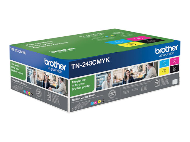 elara Brother TN243CMYK Value Pack