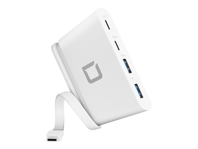 elara DICOTA USB-C Portable Hub 4-in-1
