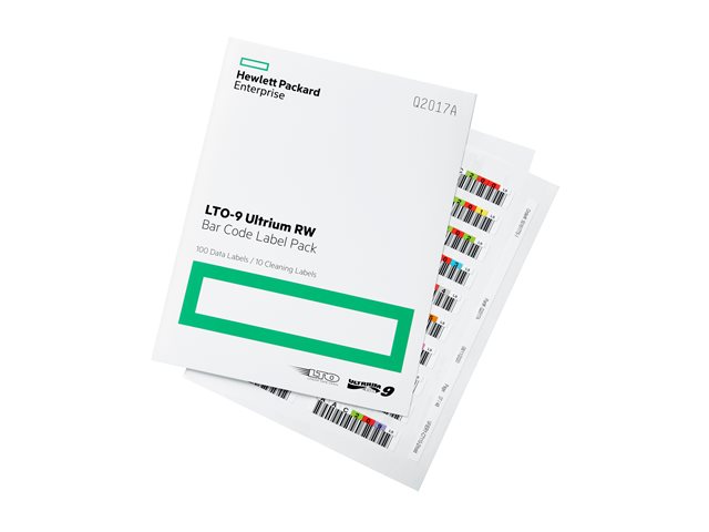 elara HPE barcode labels (LTO-9)