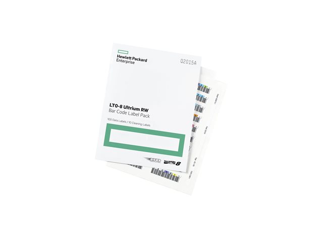 elara HPE LTO-8 Ultrium RW Bar Code Label Pack