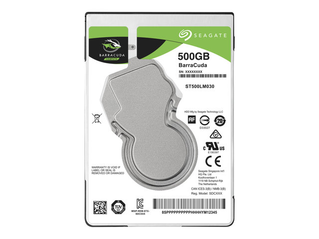 Elara Seagate Guardian BarraCuda ST500LM030