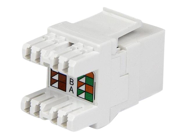 Elara StarTech.com 180 Degree Cat 6 Keystone Jack