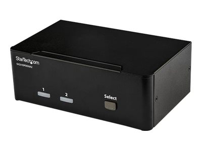 elara StarTech.com 2-Port DisplayPort KVM Switch
