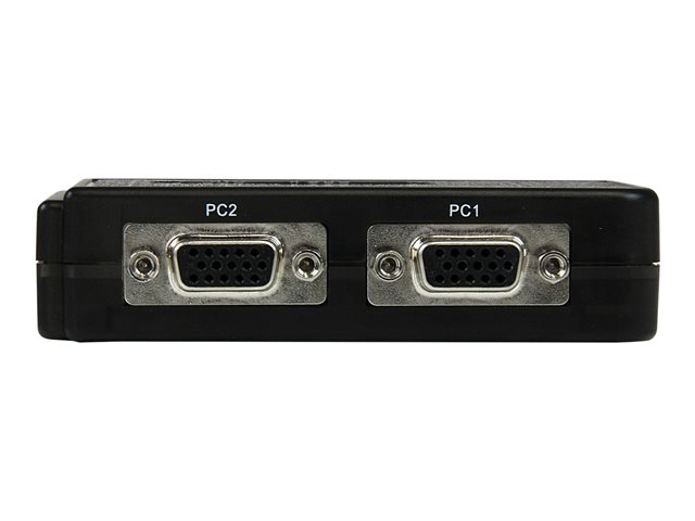 Elara StarTech.com 2 Port USB VGA KVM Switch
