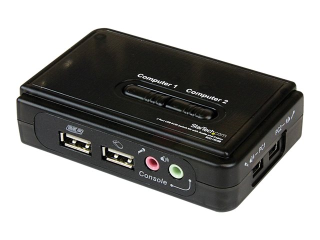 elara StarTech.com 2 Port USB VGA KVM Switch