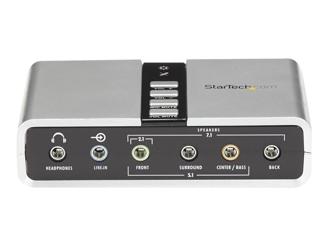 Elara StarTech.com 7.1 USB Sound Card