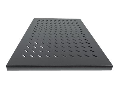 elara Intellinet 19" Fixed Shelf 1U 700mm Depth Max 50kg Black