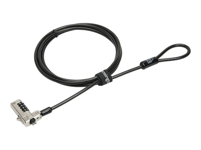 elara Kensington N17 Combination Cable Lock for Dell Devices with Wedge Slots