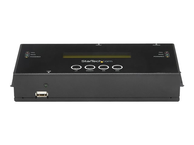 Elara StarTech.com 1:1 Hard Drive Duplicator And Eraser For 2.5"/ 3.5" SATA (I/II/III) & SAS (I/II) HDD SSD