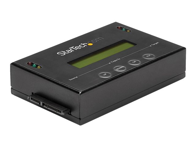 elara StarTech.com 1:1 Hard Drive Duplicator and Eraser for 2.5" & 3.5" SATA HDD SSD