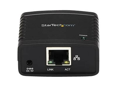Elara StarTech.com 10/100Mbps Ethernet To USB 2.0 Network Print Server