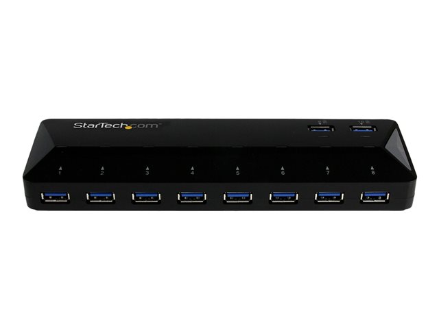 Elara StarTech.com 10 Port USB 3.0 Hub With Charge & Sync Ports