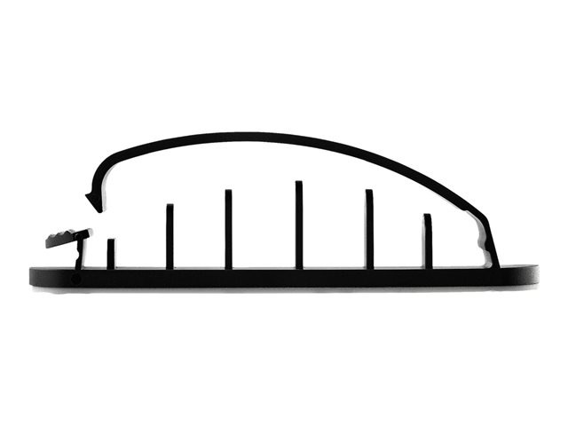 Elara StarTech.com 100 Pack Cable Management Clips Self Adhesive 6 Slot Cable Comb Resusable Desktop USB/Computer/Ethernet/AV Cord Organizer/Sticky Cable