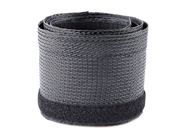 Elara StarTech.com 10ft (3m) Cable Management Sleeve Trimmable Heavy Duty Cable Wrap 1.2" (3cm) Dia Polyester Mesh Computer Cable Manager/Protector/Concea