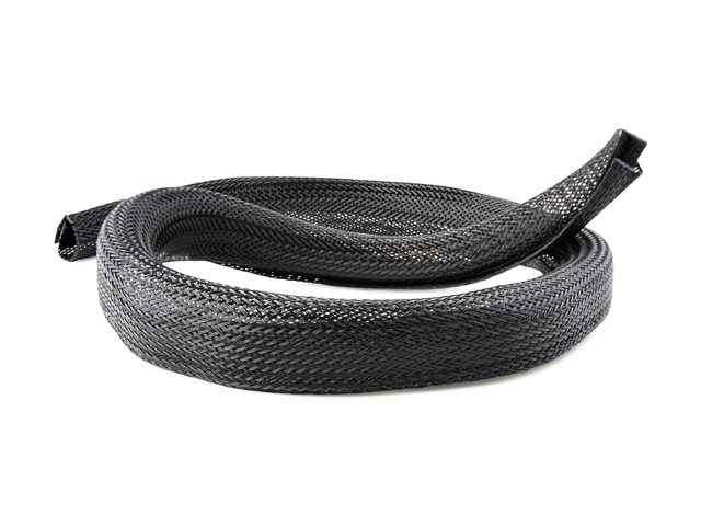 Elara StarTech.com 10ft (3m) Cable Management Sleeve Trimmable Heavy Duty Cable Wrap 1.2" (3cm) Dia Polyester Mesh Computer Cable Manager/Protector/Concea