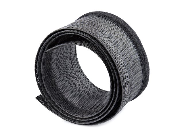 elara StarTech.com 10ft (3m) Cable Management Sleeve Trimmable Heavy Duty Cable Wrap 1.2" (3cm) Dia Polyester Mesh Computer Cable Manager/Protector/Concea