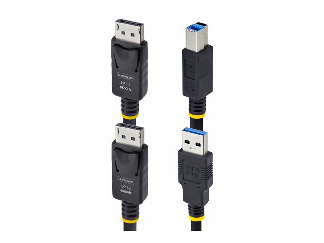 Elara StarTech.com 10ft (3m) DisplayPort And USB 5Gbps KVM Cable