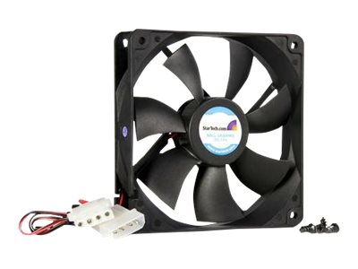 Elara StarTech.com 120x25mm Dual Ball Bearing Computer Case Fan W/ LP4 Connector (FANBOX12)