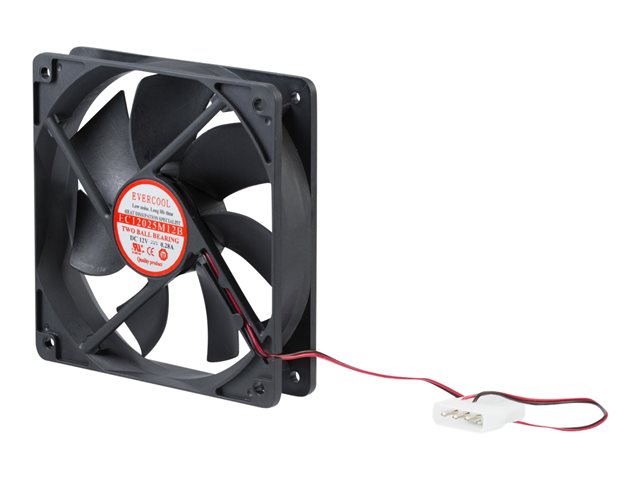 Elara StarTech.com 120x25mm Dual Ball Bearing Computer Case Fan W/ LP4 Connector (FANBOX12)