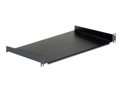 Elara StarTech.com 1U Fixed Server Rack Mount Shelf 10in Deep Steel Universal Cantilever Tray For 19" AV/Data/Network Equipment Rack With Cage Nuts & Screw
