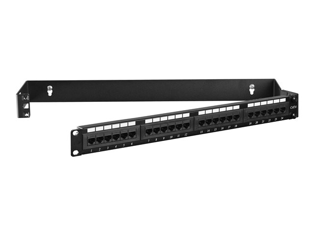 Elara StarTech.com 1U Hinged Wall Mount Patch Panel Bracket