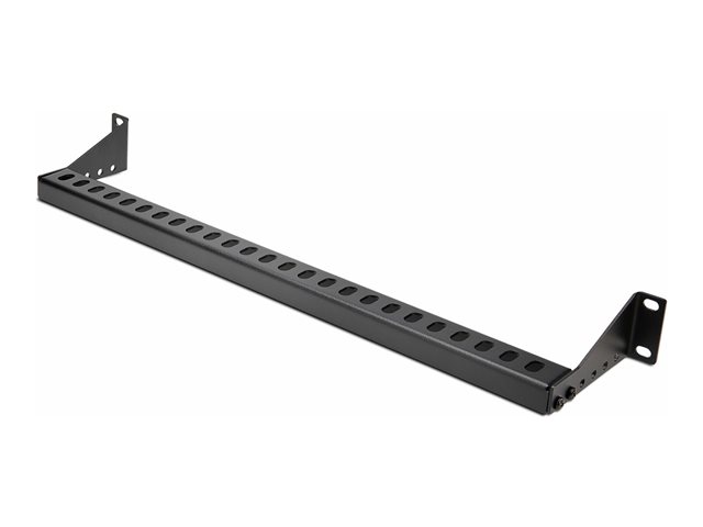 elara StarTech.com 1U Rack Mountable Cable Lacing Bar w/Adjustable Depth Cable Support Guide For Organized 19" Racks/Cabinets Horizontal Cable Guide For P