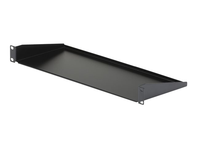 Elara StarTech.com 1U Server Rack Cabinet Shelf 7in Deep Fixed Cantilever Tray Rackmount Shelf For 19" AV/Data/Network Equipment Enclosure With Cage Nuts