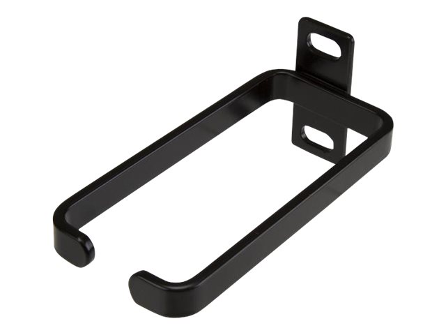 elara StarTech.com 1U Vertical 1.8 x 3.9in Server Rack Cable Management D-Ring Hook w/ Flexible Opening