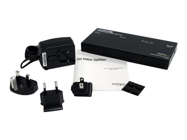 Elara StarTech.com 2 Port DVI Video Splitter With Audio