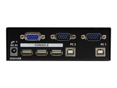 Elara StarTech.com 2 Port Professional USB KVM Switch Kit With Cables