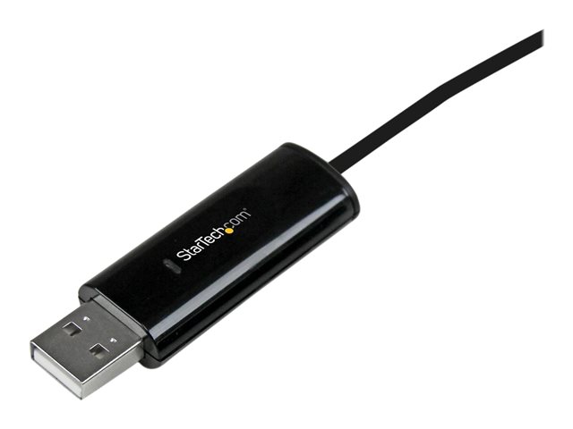 elara StarTech.com 2 Port USB Keyboard Mouse Switch Cable w/ File Transfer for PC and Mac®