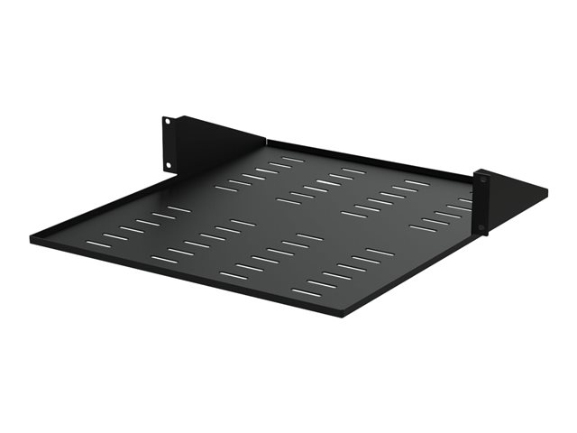 Elara StarTech.com 2U Vented 19" 2-Post Network Rack Cabinet Shelf 20in Deep Center Mount Cantilever Tray Rackmount Shelf For AV/Data Equipment Enclosure W