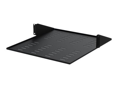 Elara StarTech.com 2U Vented 19" 2-Post Network Rack Cabinet Shelf 20in Deep Center Mount Cantilever Tray Rackmount Shelf For AV/Data Equipment Enclosure W