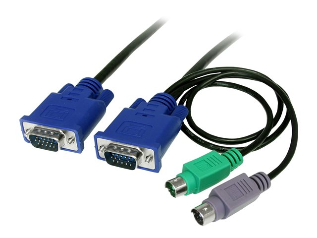 Elara StarTech.com 3-in-1 Ultra Thin PS/2 KVM Cable