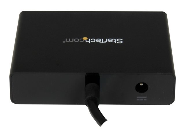 Elara StarTech.com 3-Port Multi Monitor Adapter DisplayPort 1.2 MST Hub Dual 4K 30Hz & 1x 1080p Video Splitter For Extended Desktop Mode On Windows PCs O