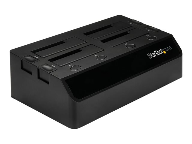 Elara StarTech.com 4-Bay USB 3.0 To SATA Hard Drive Docking Station USB Hard Drive Dock External 2.53.5 SATA III (6Gbps) SSDHDD Docking Station Hot-Swapp