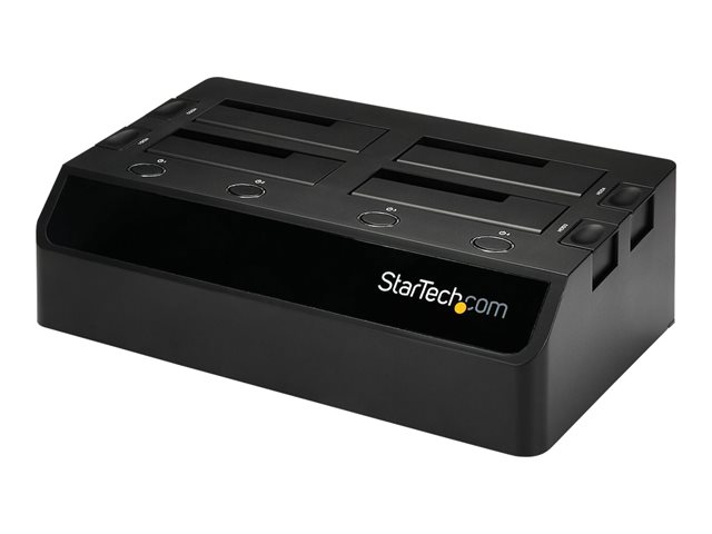 elara StarTech.com 4-Bay USB 3.0 to SATA Hard Drive Docking Station USB Hard Drive Dock External 2.53.5 SATA III (6Gbps) SSDHDD Docking Station Hot-Swapp