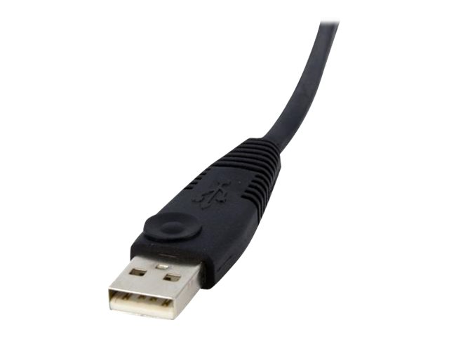 Elara StarTech.com 4-in-1 Cable For KVMs With Dual Link DVI And USB