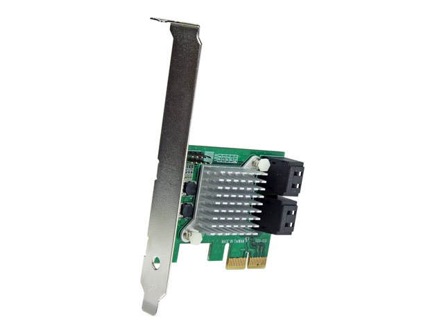 Elara StarTech.com 4 Port PCI Express 2.0 SATA III 6Gbps RAID Controller Card With HyperDuo SSD Tiering