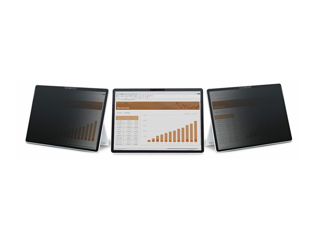 Elara StarTech.com 4-Way 12.3in Surface Pro 4/5/6/7/7+ Privacy Screen Filter Portrait/Landscape Touch-Enabled +/- 30 Deg. View Blue Light Reduction Mat