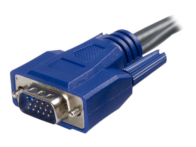 Elara StarTech.com 6 Ft Ultra-Thin USB VGA 2-in-1 KVM Cable (SVUSBVGA6)