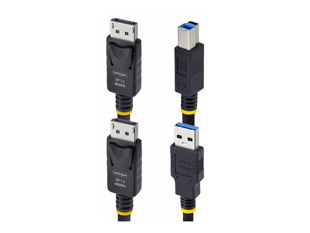 Elara StarTech.com 6ft (1.8m) DisplayPort And USB 5Gbps KVM Cable