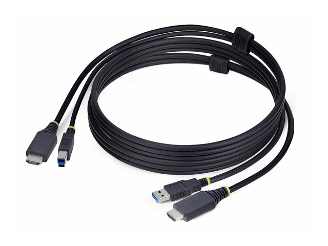 elara StarTech.com 6ft (1.8m) HDMI and USB 5Gbps KVM Cable