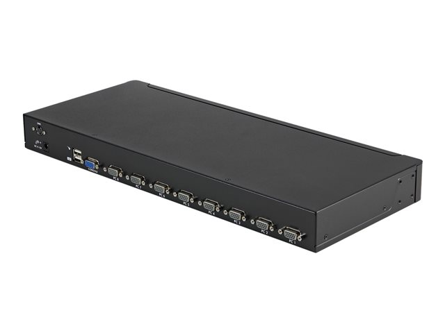 Elara StarTech.com 8 Port 1U Rackmount USB KVM Switch Kit With OSD And Cables