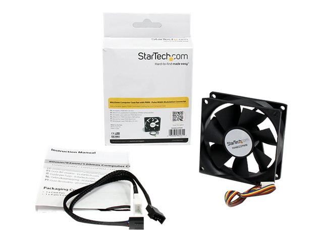 Elara StarTech.com 80x25mm Computer Case Fan With PWM