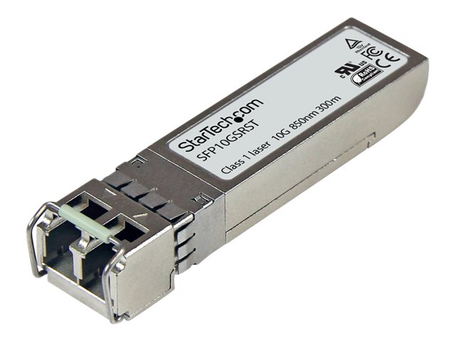 elara StarTech.com Cisco SFP-10G-SR Compatible SFP+ Module 10GBASE-SR 10GbE Multimode Fiber MMF Optic Transceiver 10GE Gigabit Ethernet SFP+ LC 300m 85