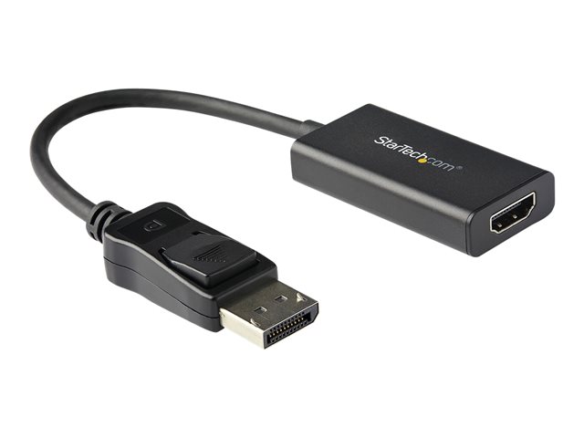 Elara StarTech.com DisplayPort To HDMI Adapter 4K 60Hz HDR10 Active DisplayPort 1.4 To HDMI 2.0b Video Converter 4K DP To HDMI Adapter Dongle For Monitor/