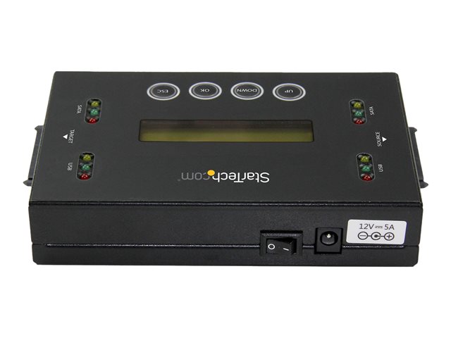Elara StarTech.com Drive Duplicator & Eraser For USB Flash Drives & 2.5 / 3.5" SATA SSDs/HDDs- 1:1 Duplication Plus Cross-interface